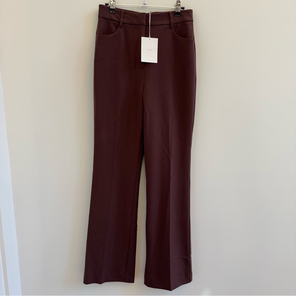 OAK + FORT Women's Burgundy Pants
